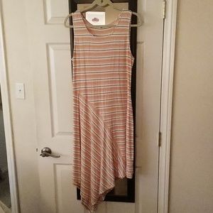 Max Studio Assymetrical Tank Dress
